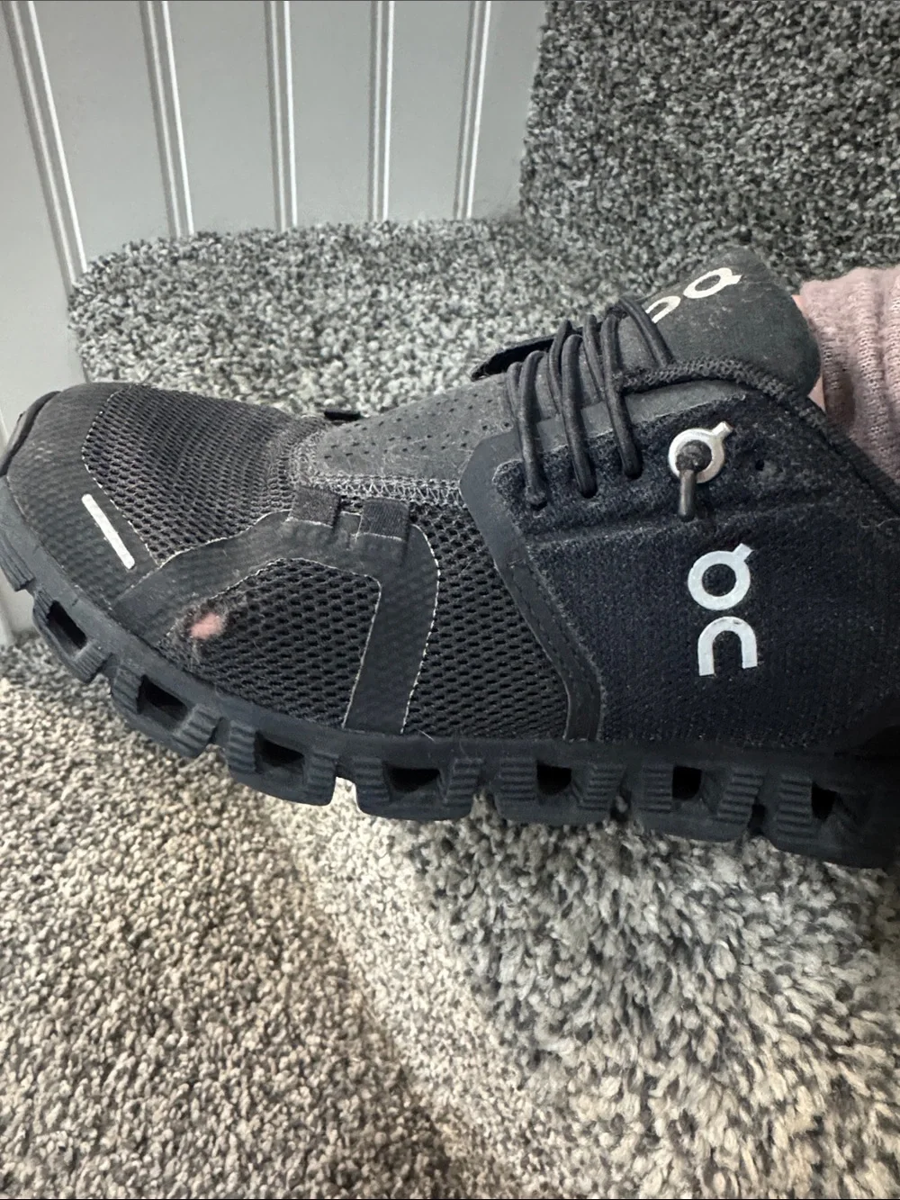 On Running Women's Black Cloudtec Mesh Trainer